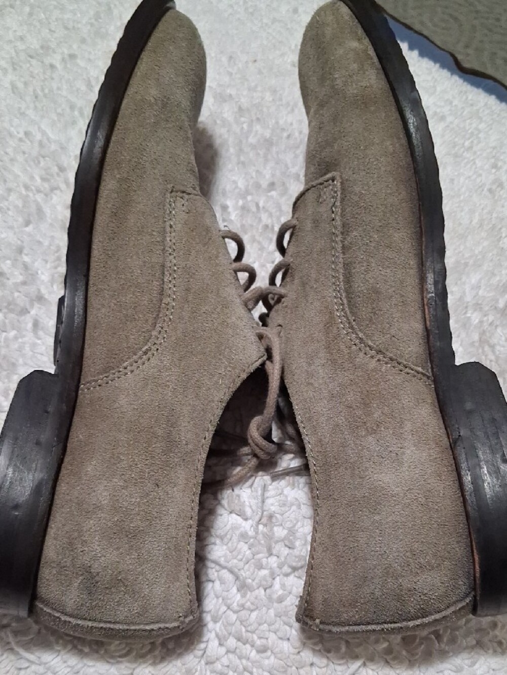 Frye Men's Suede Oxfords - Picture 5 of 6